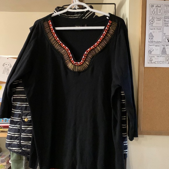 Rafaella Tops - Rafaella 1X embellished top